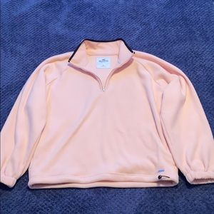 Pink Hollister 1/4 Zip